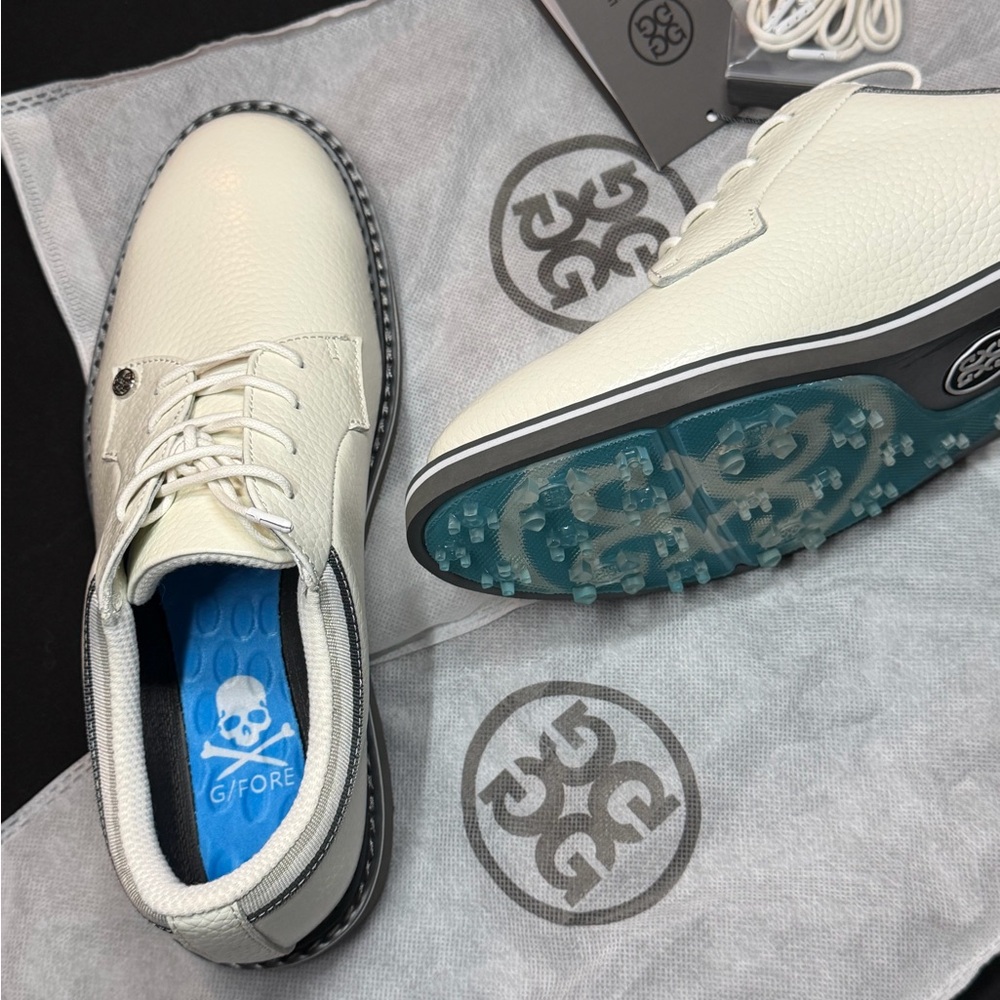 G/FORE Gallivanter Cap Toe Golf Shoes Nimbus 8.5 NWT Leather